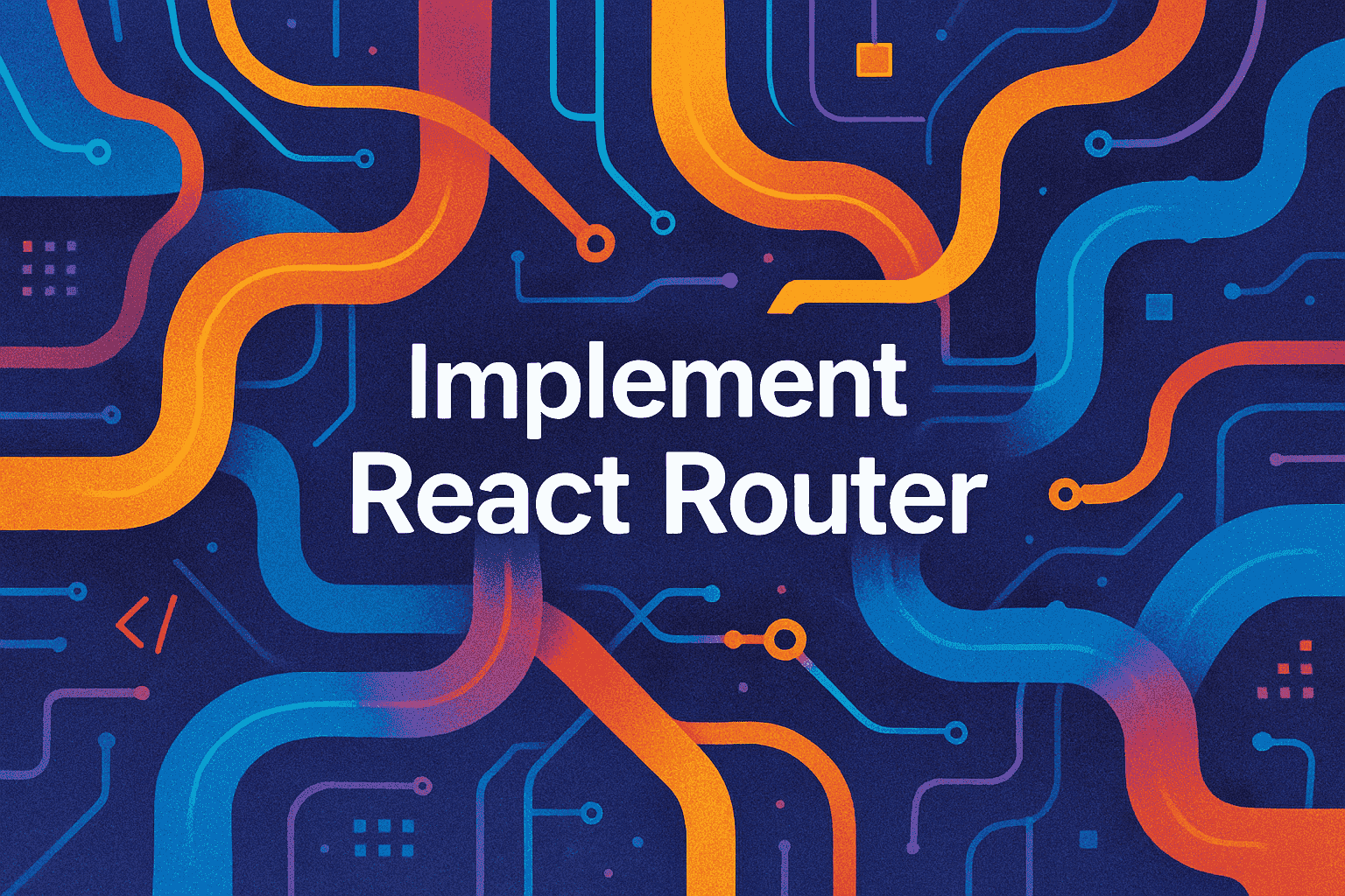 Implement React Router