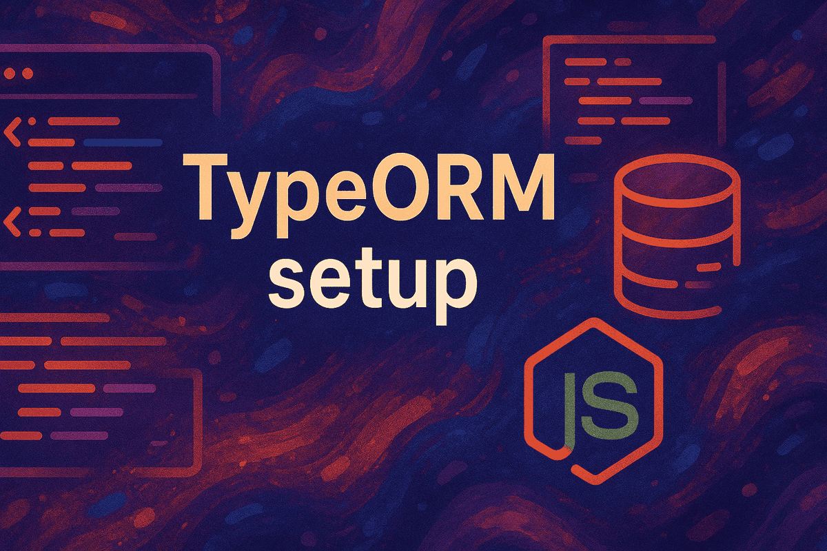 How to Set Up TypeORM in a Node.js Project - Jottup | Jottup