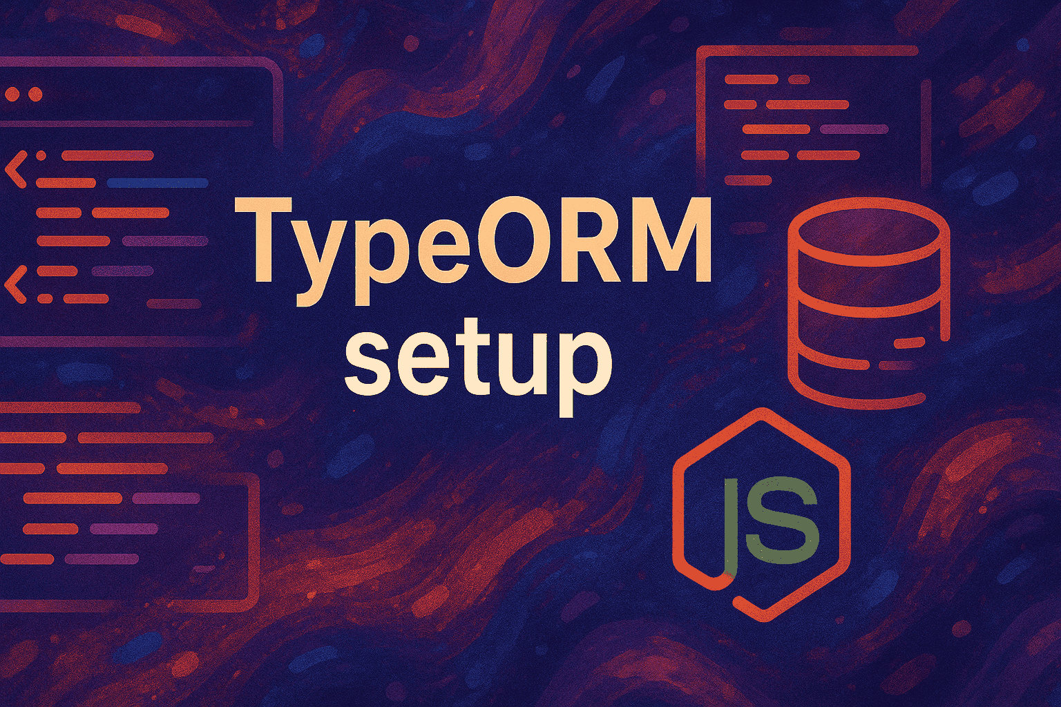 TypeORM setup