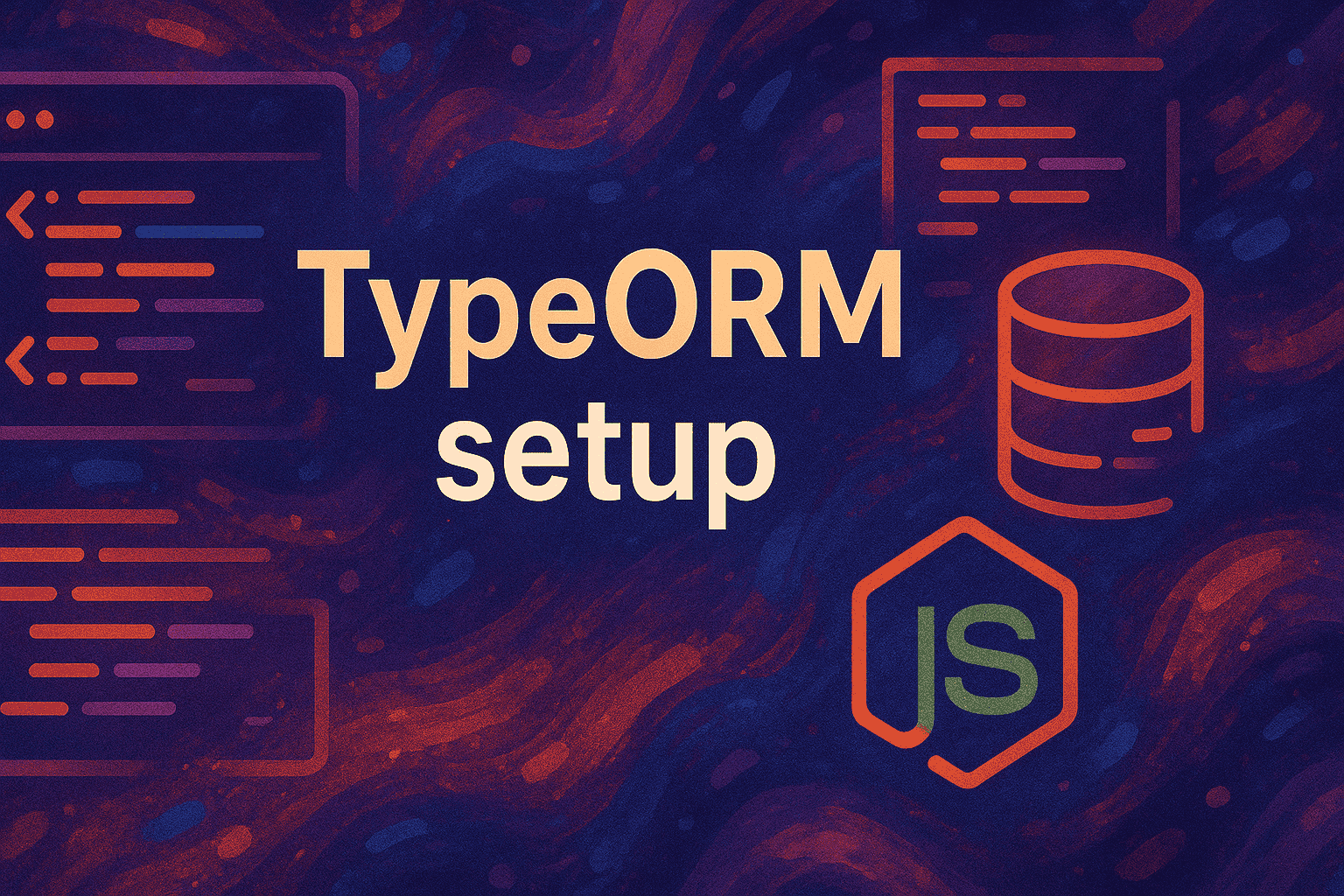 TypeORM setup